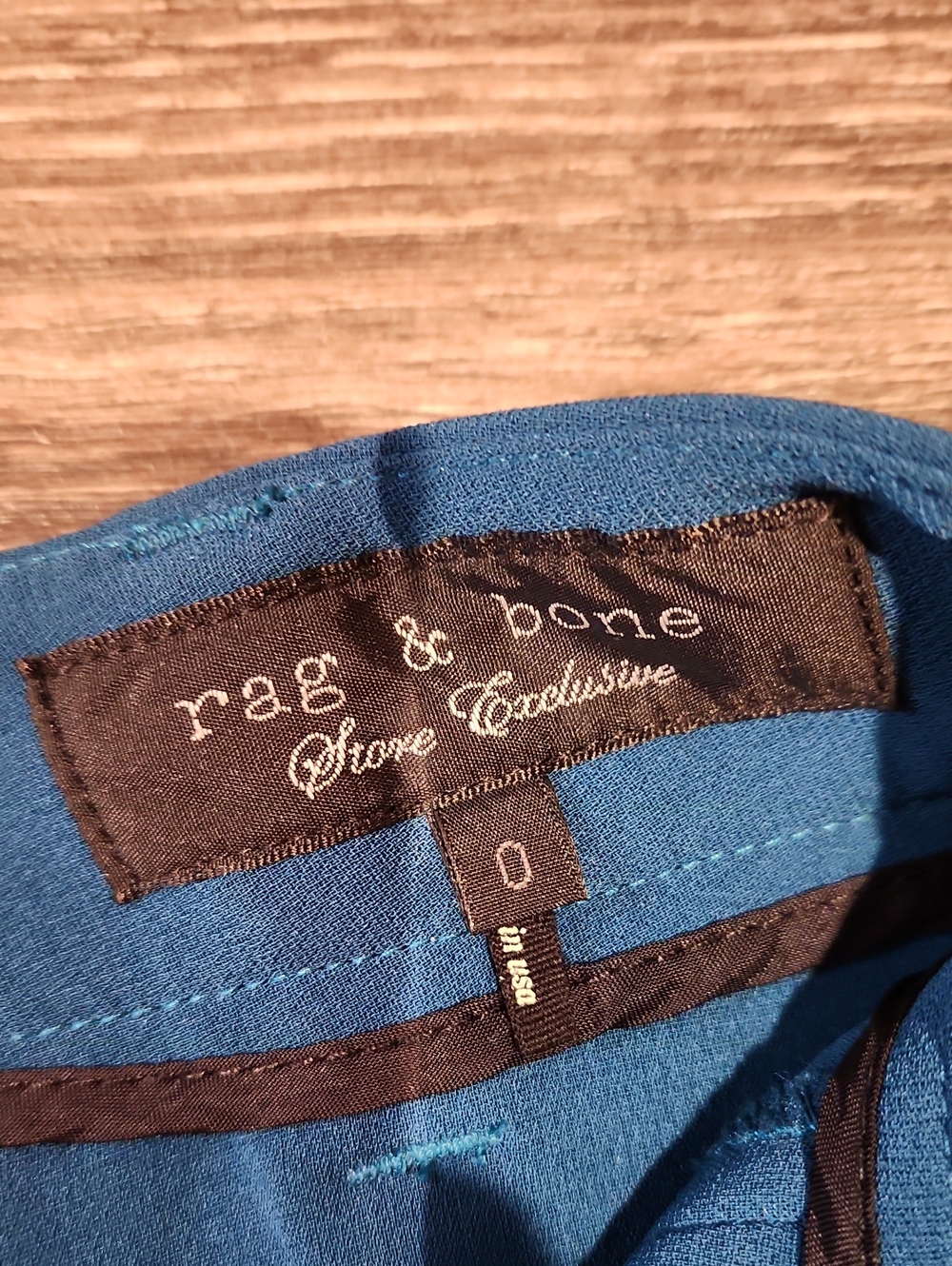 ❤ RAG & BONE SKINNY CREPE TROUSERS / PANTS, 0L (25 LONG / TALL) - Picture 14 of 15